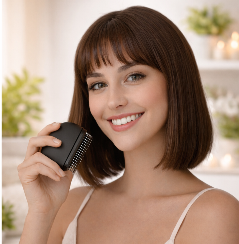 GlowHim Portable Hair Straightening Comb